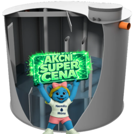 Retenční nádrž samonosná PJR-OS 6m3