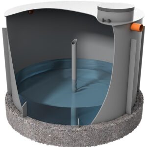 Retenční nádrž pro obetonování PJR-OB 2m3